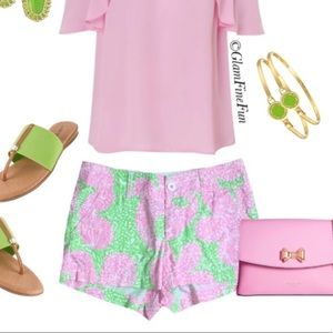 Lilly Pulitzer Strawberry Print Walsh Short